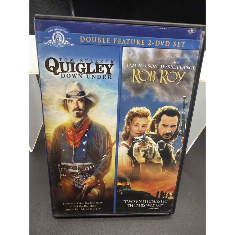 MGM Double Feature Rob Roy / Quigley Dow DVD